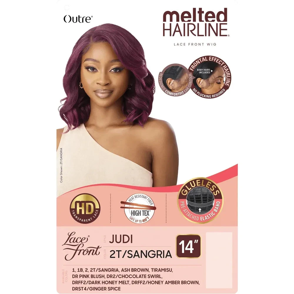 Outre Melted Hairline Synthetic HD Lace Front Wig - Judi thumbnail 6