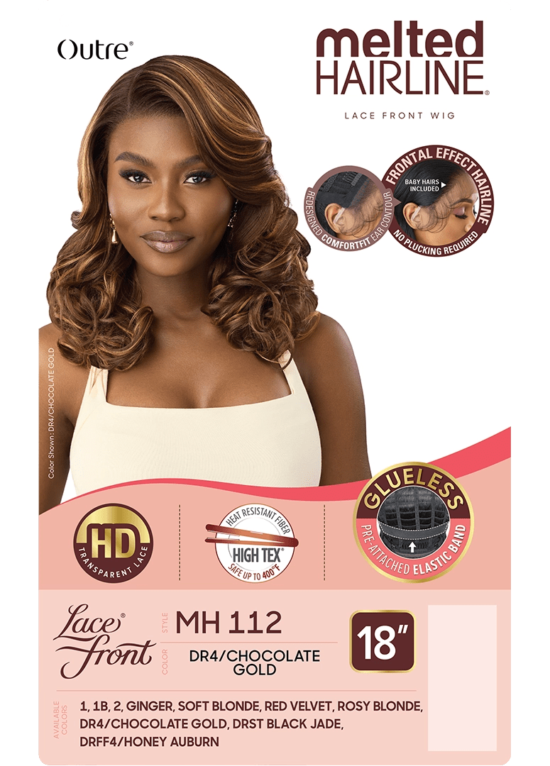 Outre Melted Hairline Synthetic HD Lace Front Wig – MH 112 thumbnail 3