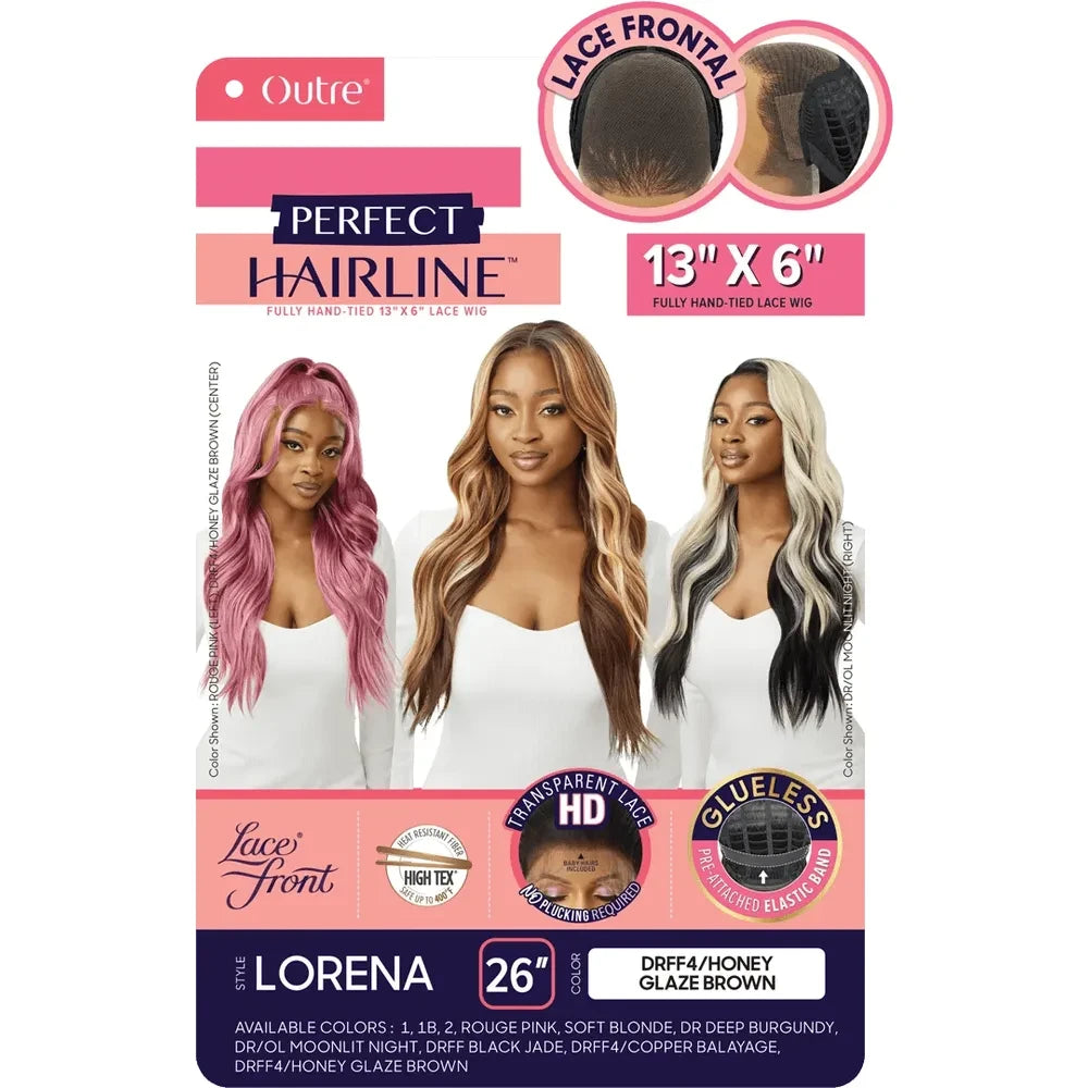 Outre Perfect Hairline 13x6 Synthetic HD Lace Front Wig - Lorena thumbnail 7