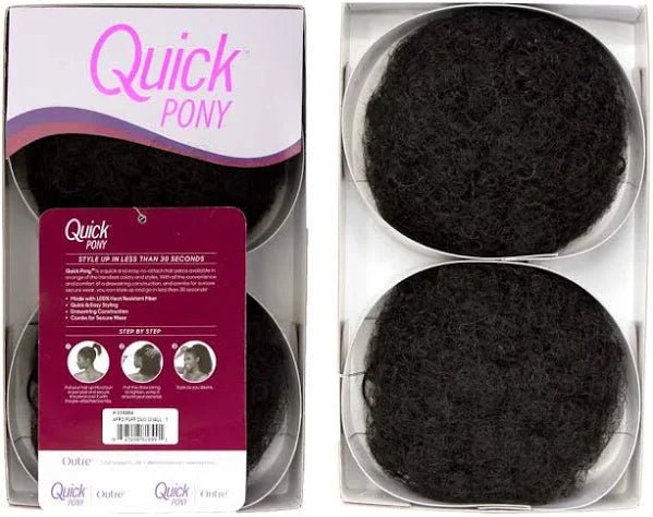 Outre Quick Pony – Afro Puff Duo thumbnail 4