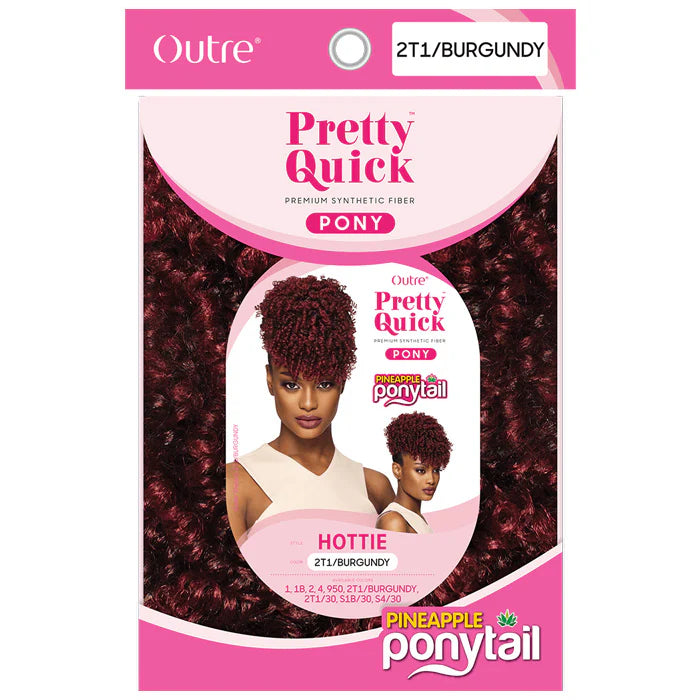 Outre Pretty Quick Pineapple Ponytail – Hottie thumbnail 5