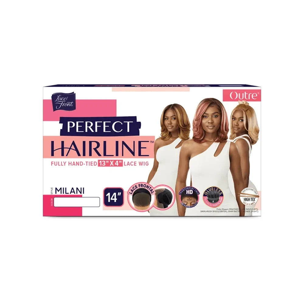 Outre Perfect Hairline 13x4 Synthetic HD Lace Front Wig - Milani thumbnail 8