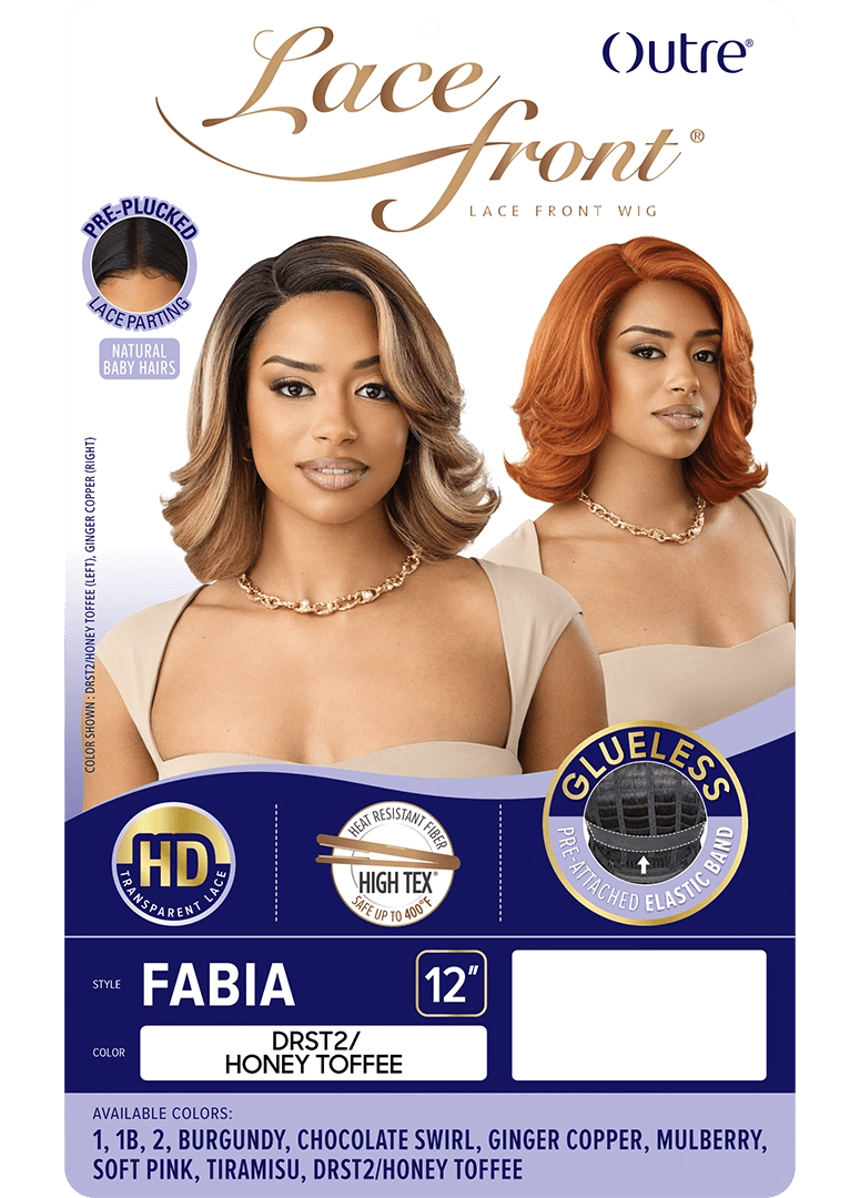 Outre Lacefront Synthetic Lace Front Wig - Fabia thumbnail 6