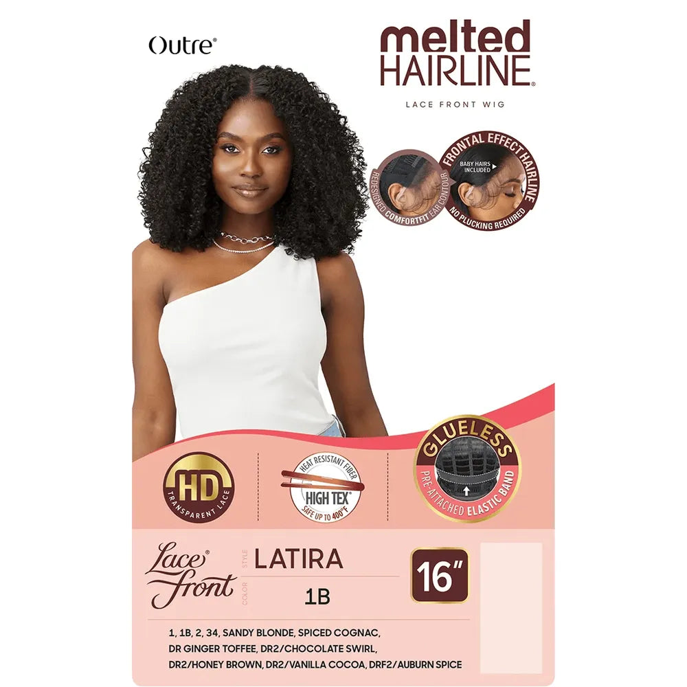 Outre Melted Hairline Glueless HD Lace Front Wig - Latira thumbnail 6