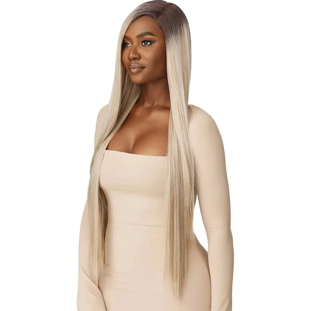 Outre Sleeklay Part Synthetic C-Part Wig - Korai alternate