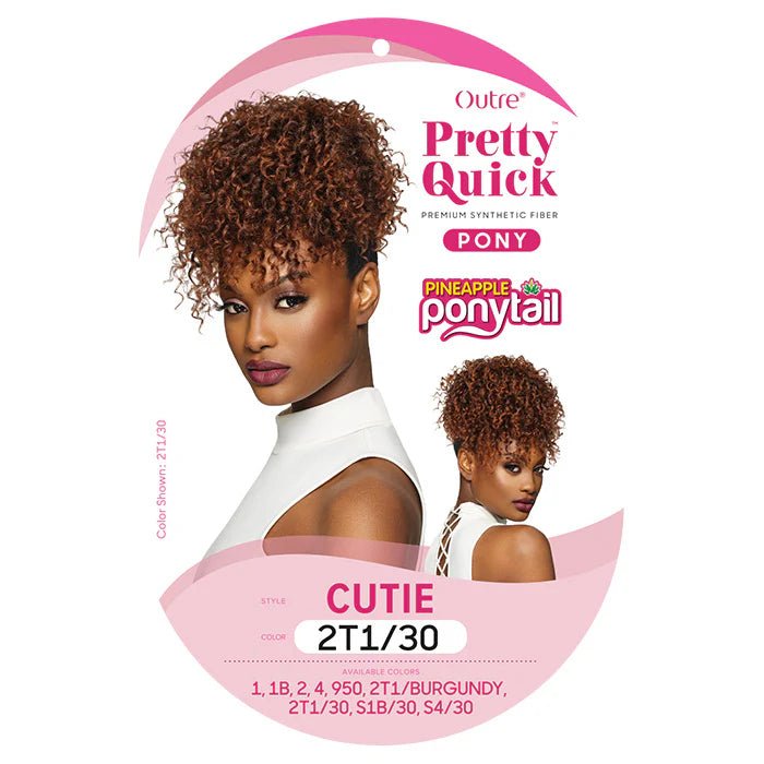 Outre Pretty Quick Pineapple Ponytail – Cutie thumbnail 4