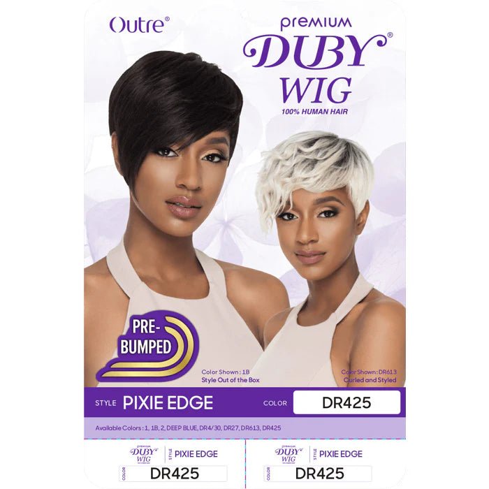 Outre Premium Duby Human Hair Wig - Pixie Edge thumbnail 4
