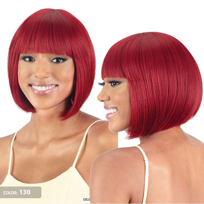 Mayde Mocha 100% Human Hair Wig – Peach thumbnail 3