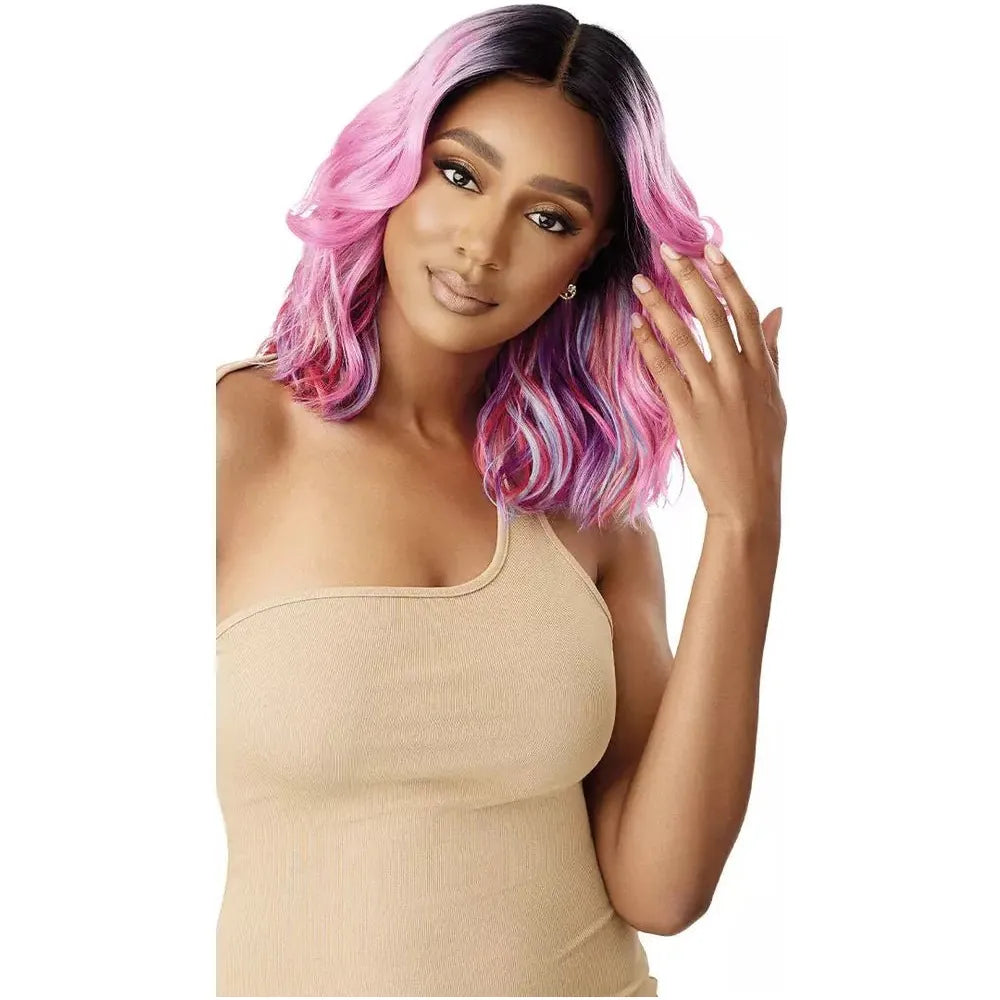 Outre Color Bomb Synthetic HD Lace Front Wig - Marina thumbnail 5