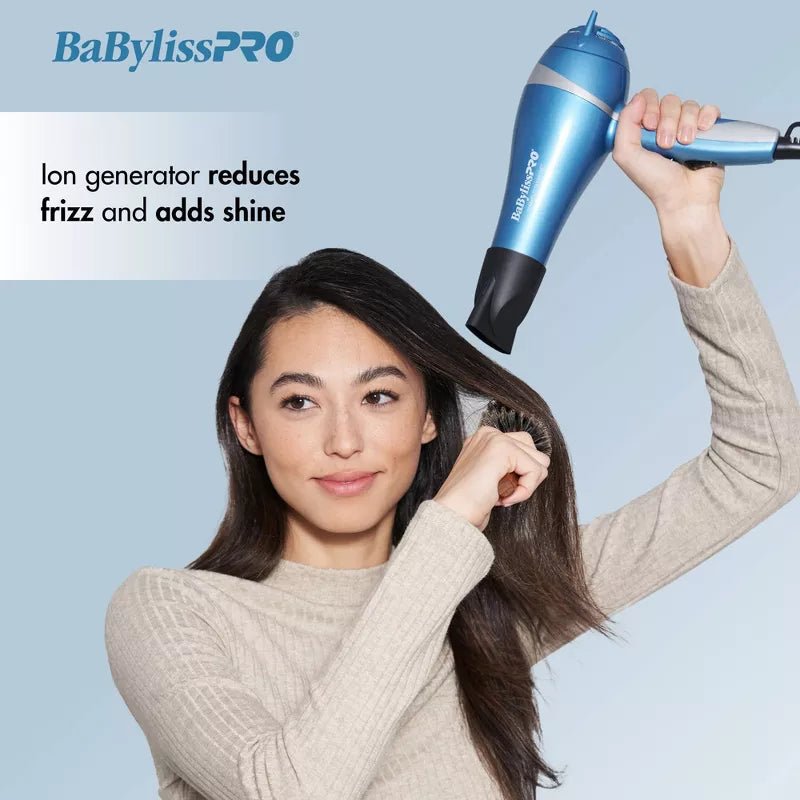 BaBylissPRO Nano Titanium Hair Dryer – Blue – 2000W thumbnail 5