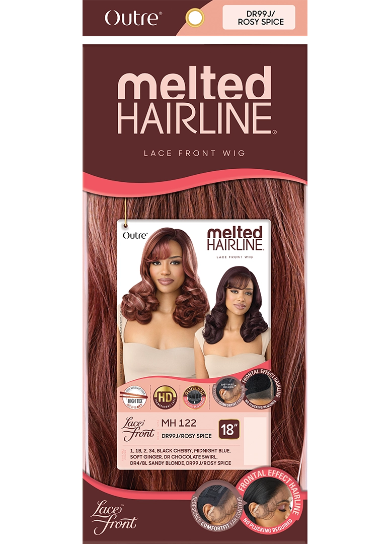 Outre Melted Hairline Synthetic HD Lace Front Wig – MH 122 thumbnail 8
