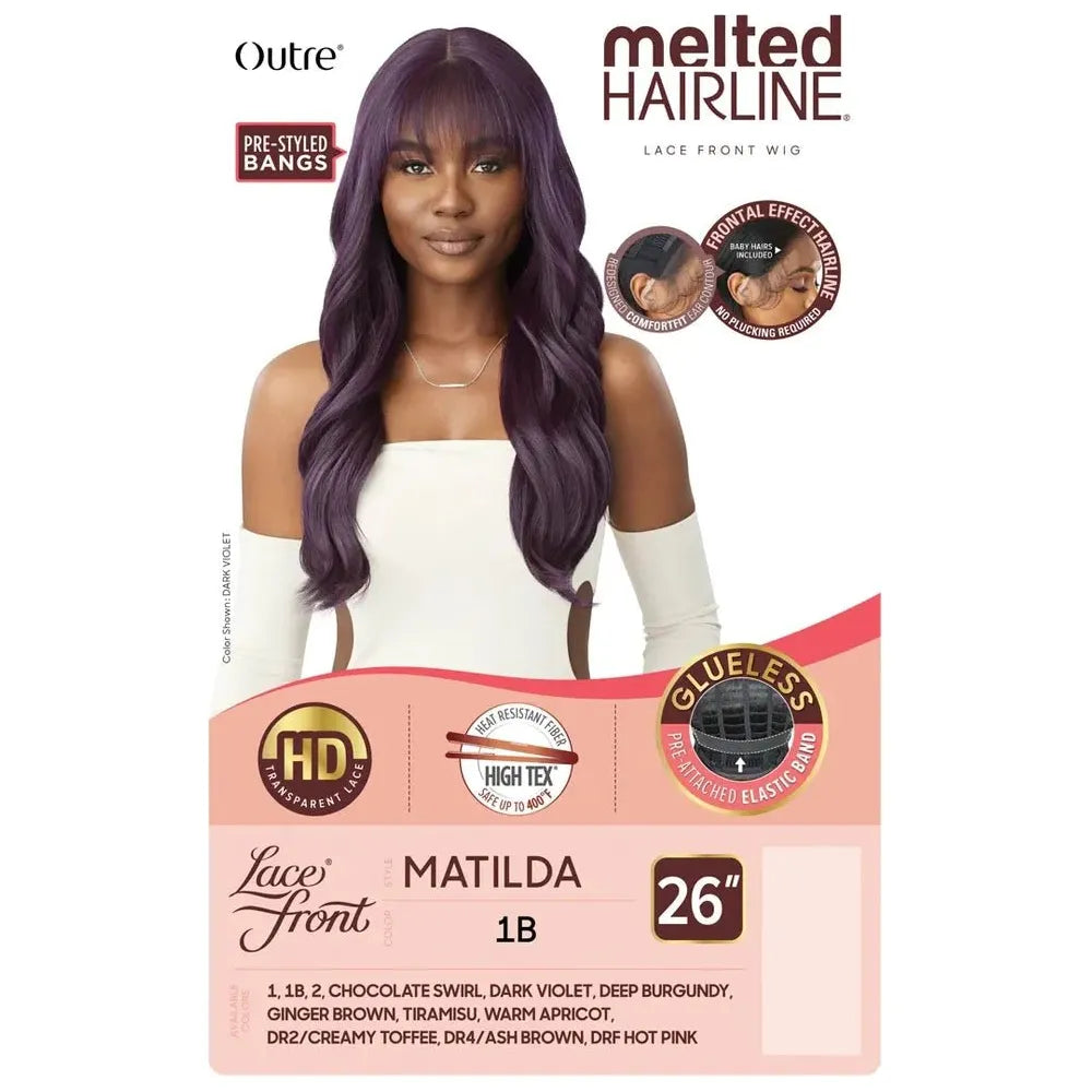 Outre Melted Hairline Synthetic HD Lace Front Wig - Matilda thumbnail 7