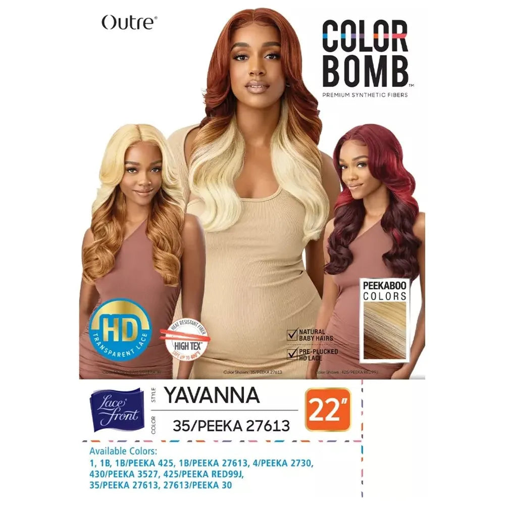 Outre Color Bomb Synthetic HD Lace Front Wig - Yavanna thumbnail 10