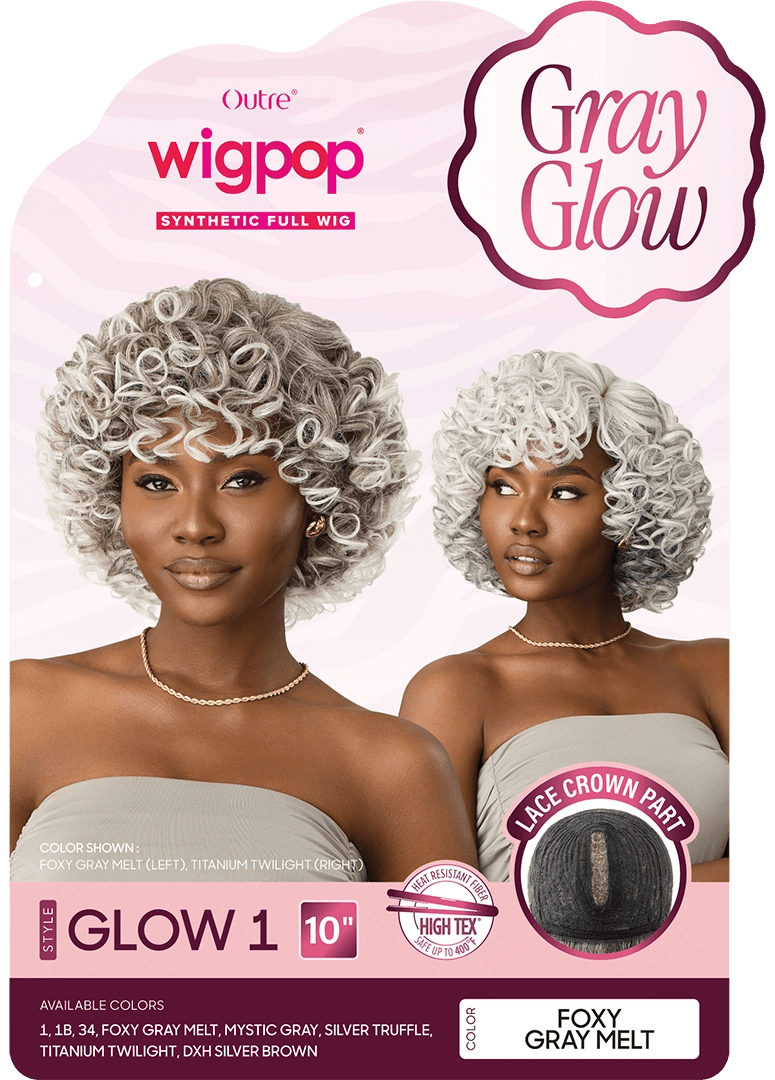 Outre Wigpop Color Play Synthetic Full Wig - Glow 1 thumbnail 6