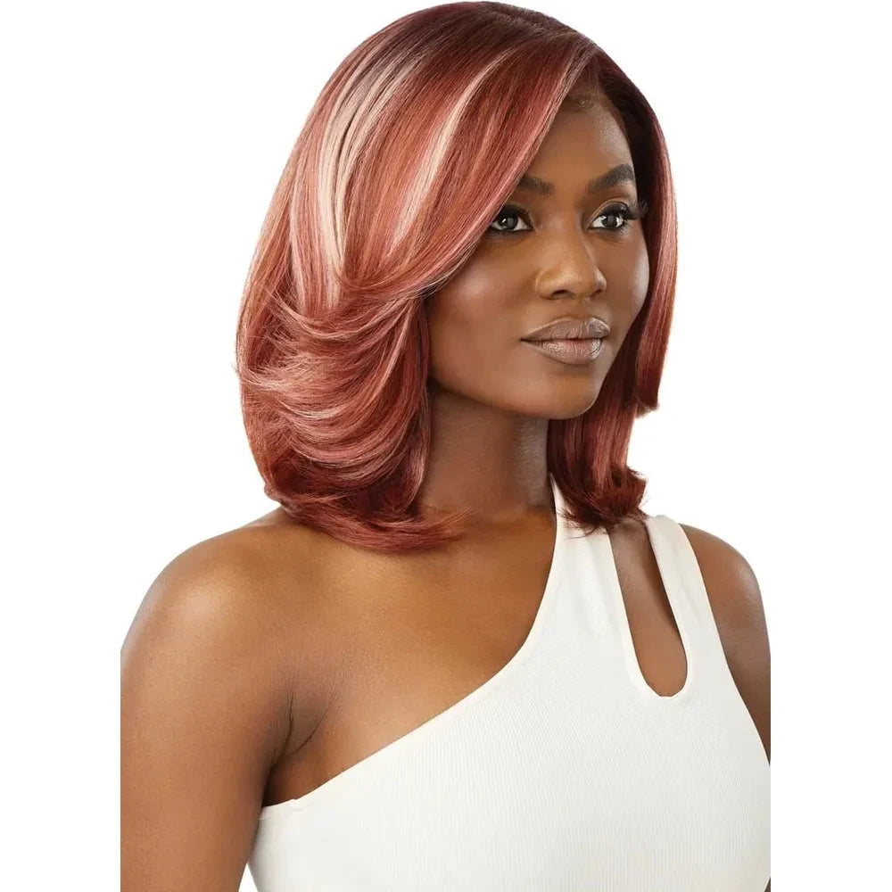 Outre Perfect Hairline 13x4 Synthetic HD Lace Front Wig - Milani thumbnail 5