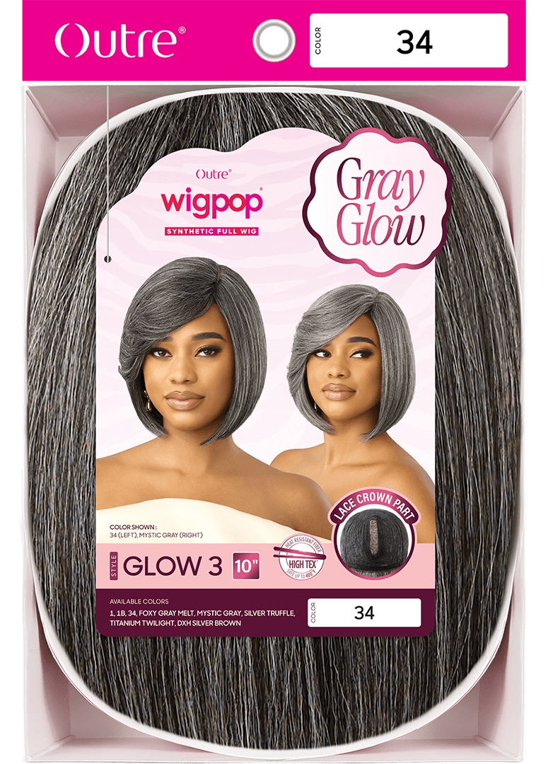 Outre Wigpop Color Play Synthetic Full Wig - Glow 3 thumbnail 7