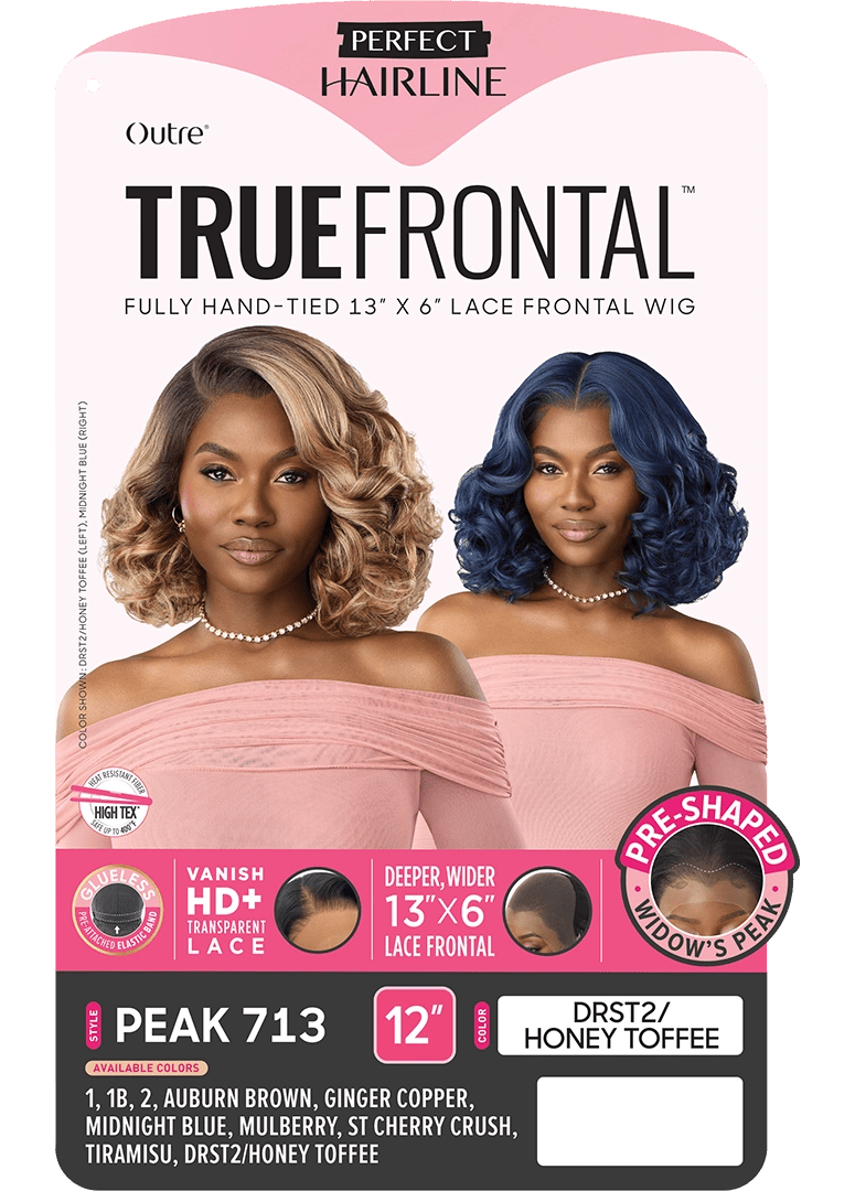 Outre Perfect Hairline True Frontal 13x6 HD Lace Front Wig - Peak 713 thumbnail 7
