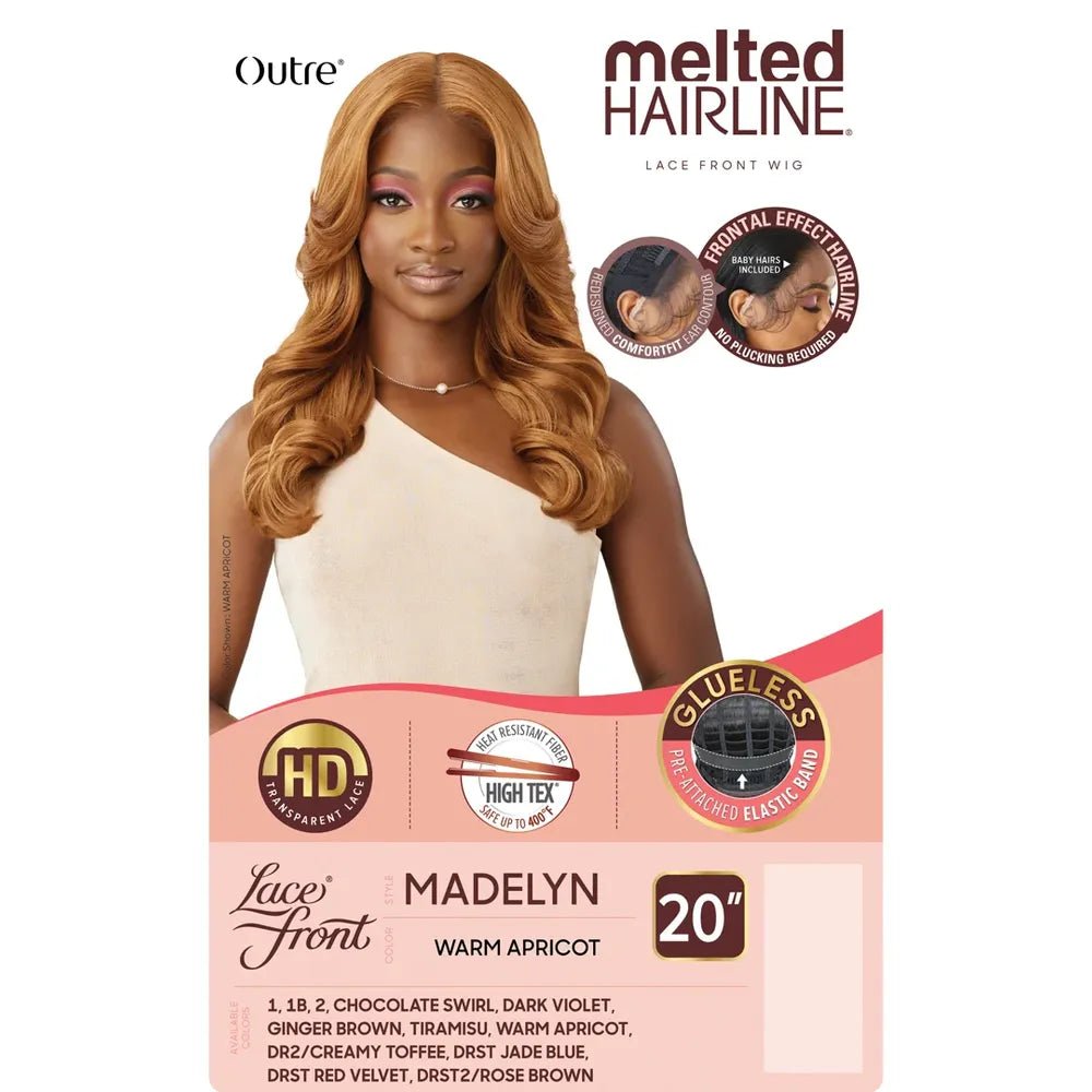 Outre Melted Hairline Synthetic HD Lace Front Wig - Madelyn thumbnail 7
