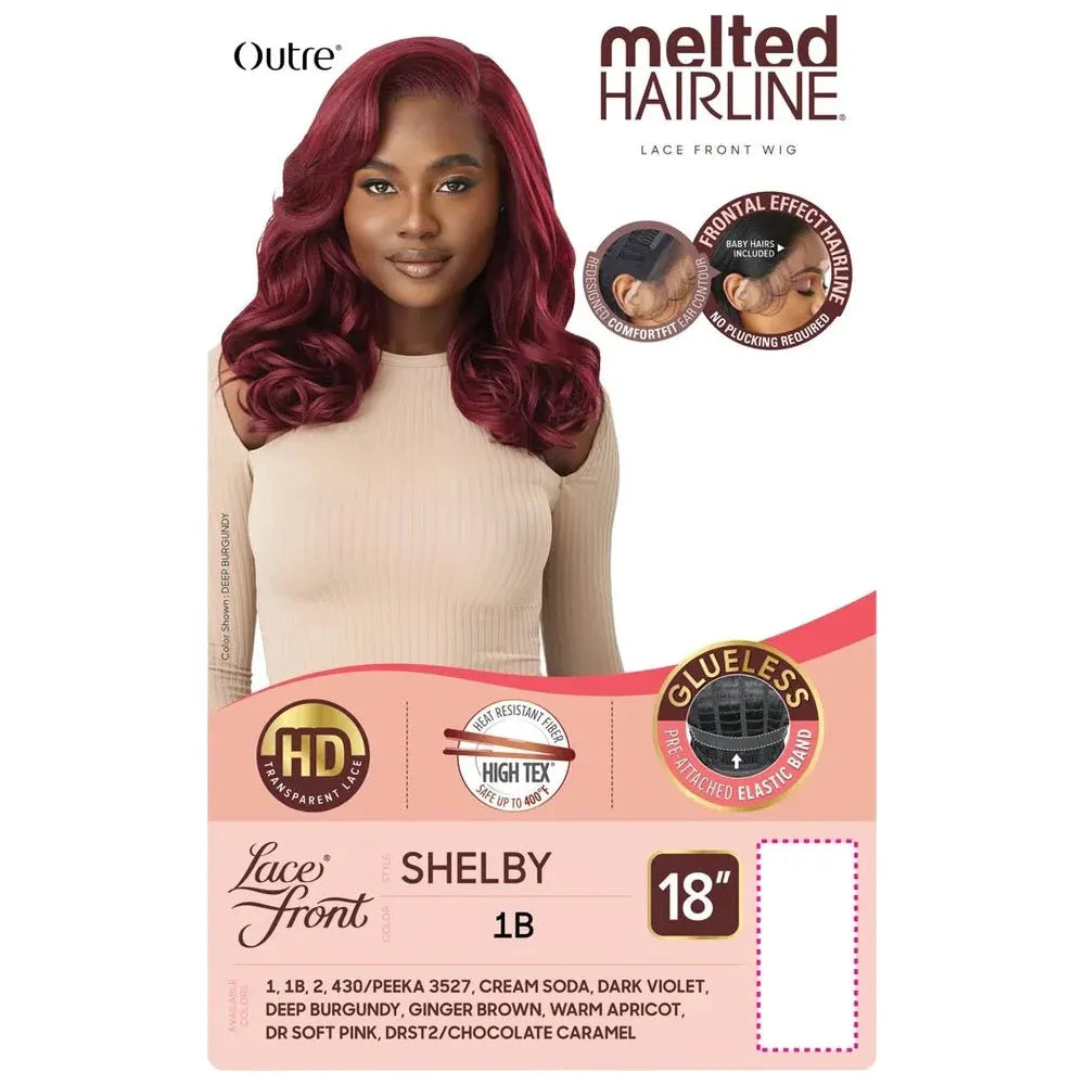 Outre Melted Hairline Synthetic HD Lace Front Wig - Shelby thumbnail 7