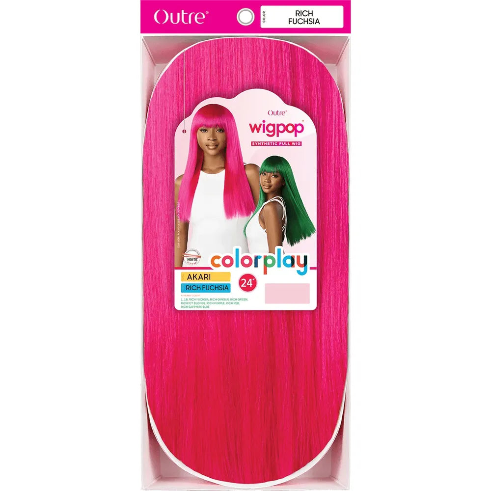 Outre Wigpop Color Play Synthetic Full Wig - Akari thumbnail 11