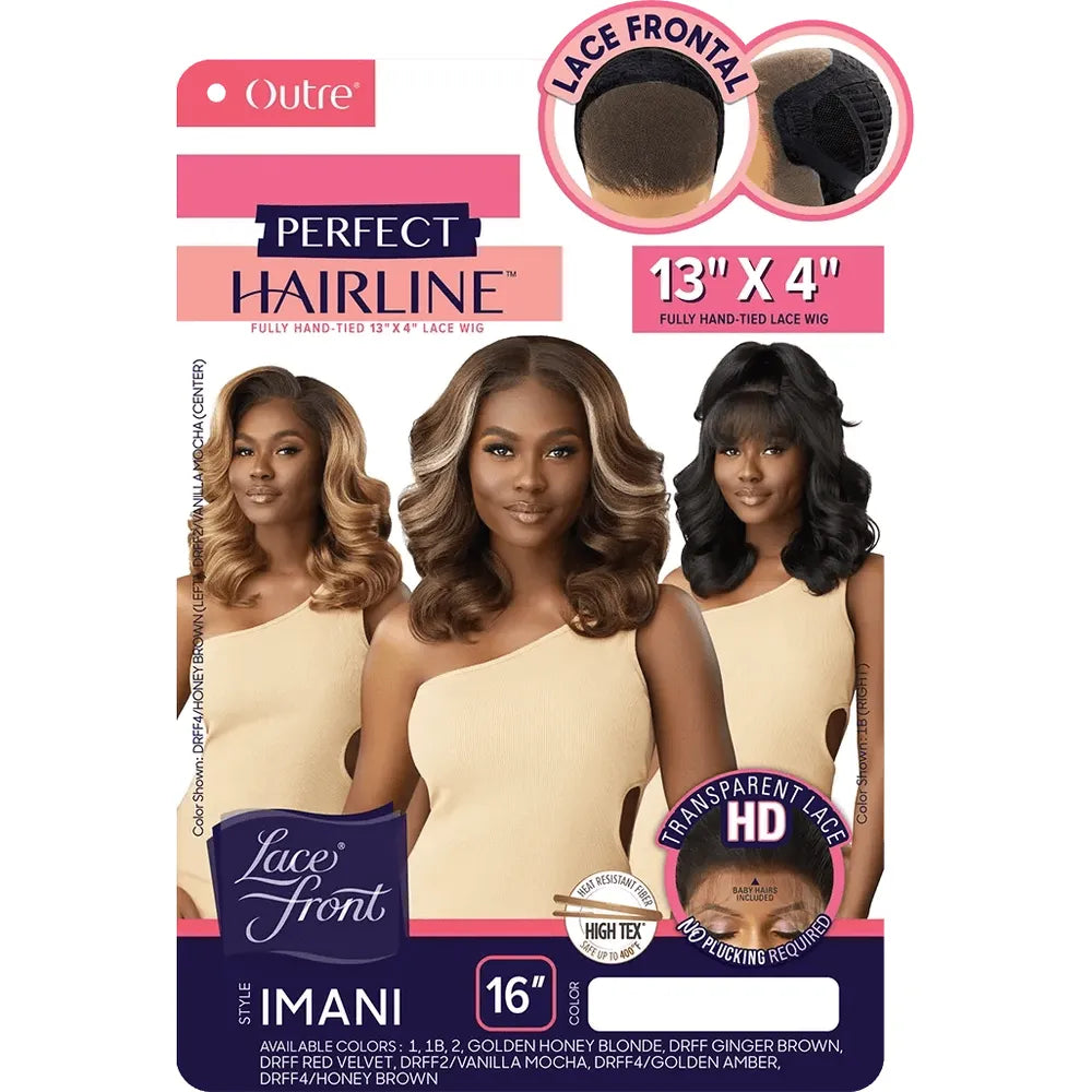 Outre Perfect Hairline 13x4 Synthetic HD Lace Front Wig - Imani thumbnail 6