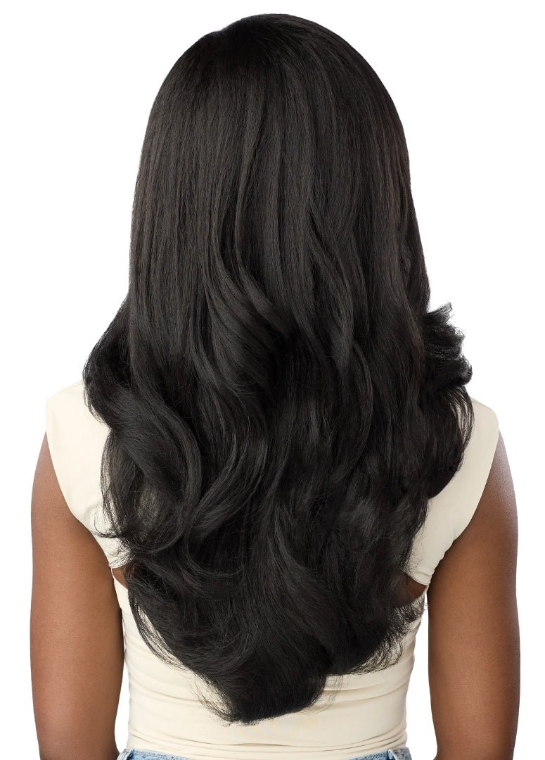 Outre Synthetic Hair Half Wig Quick Weave – Dominican Blowout Waves thumbnail 5