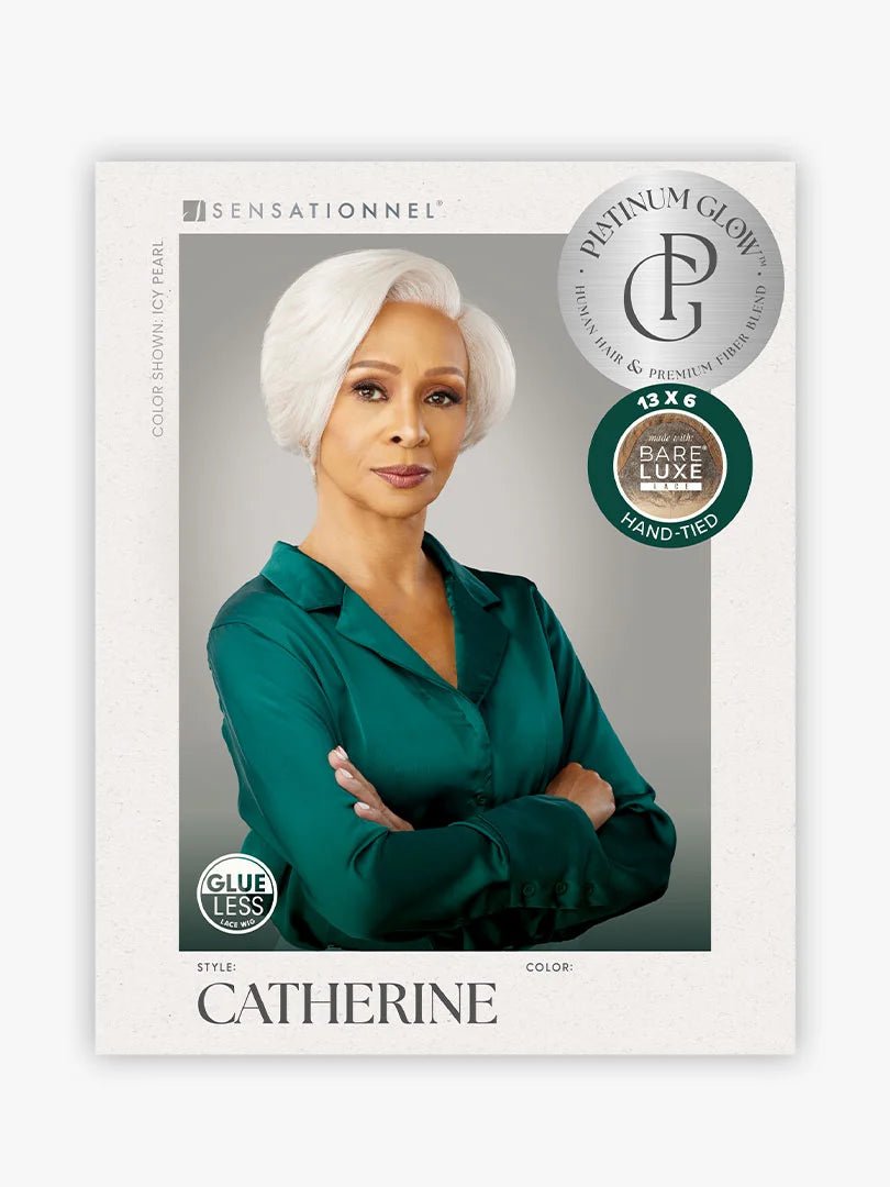 Sensationnel Bare Lace Platinum Glow Wig – Catherine thumbnail 7