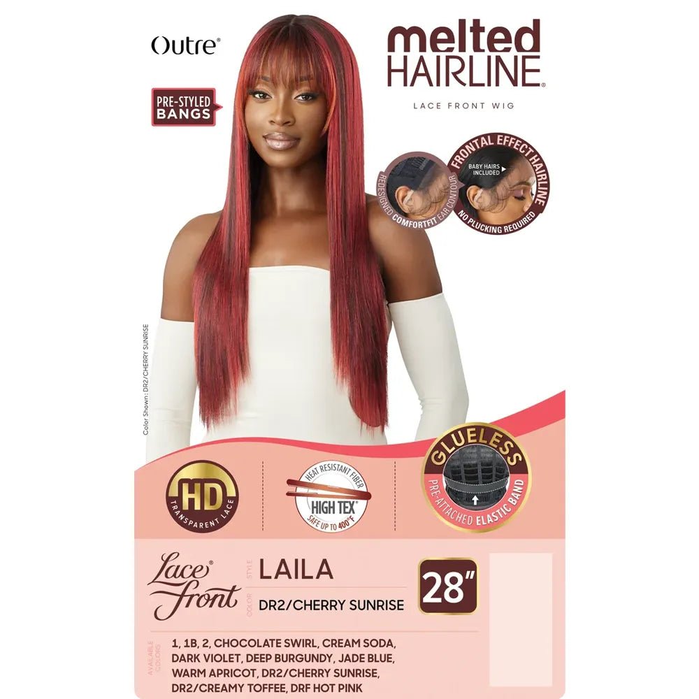 Outre Melted Hairline Synthetic HD Lace Front Wig - Laila thumbnail 7