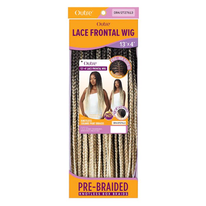 Outre 13x4 Lace Frontal Synthetic Wig -  Knotless Square Part Braids thumbnail 6