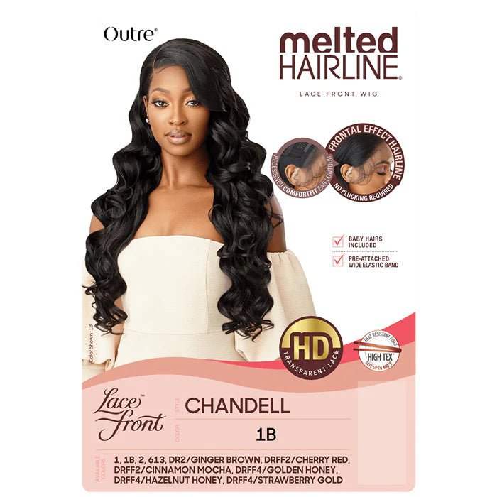 Outre Melted Hairline Synthetic HD Lace Front Wig - Chandell thumbnail 4
