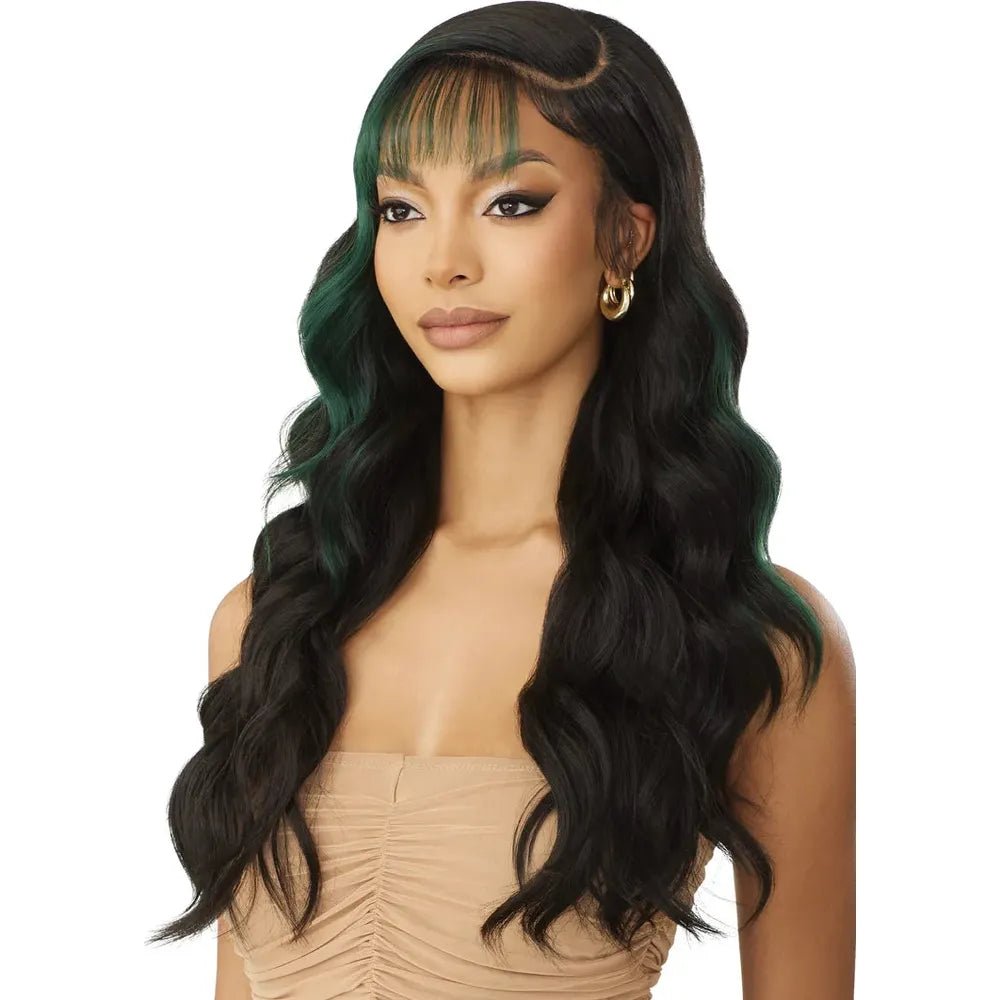 Outre SleekLay Part Synthetic HD Lace Front Wig - Nailani thumbnail 4