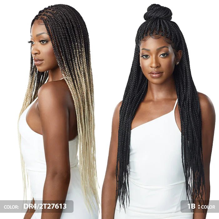 Outre 13x4 Lace Frontal Synthetic Wig -  Knotless Square Part Braids thumbnail 3