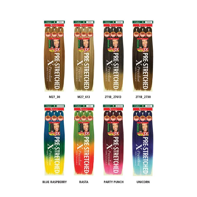 X-Pression: 3X Ultra Pre-Stretched Braid 52" thumbnail 7