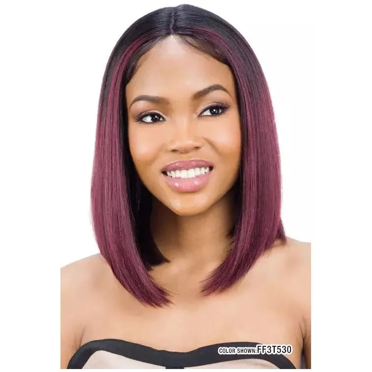 Mayde Axis Synthetic Lace Parting Wig - Eden alternate