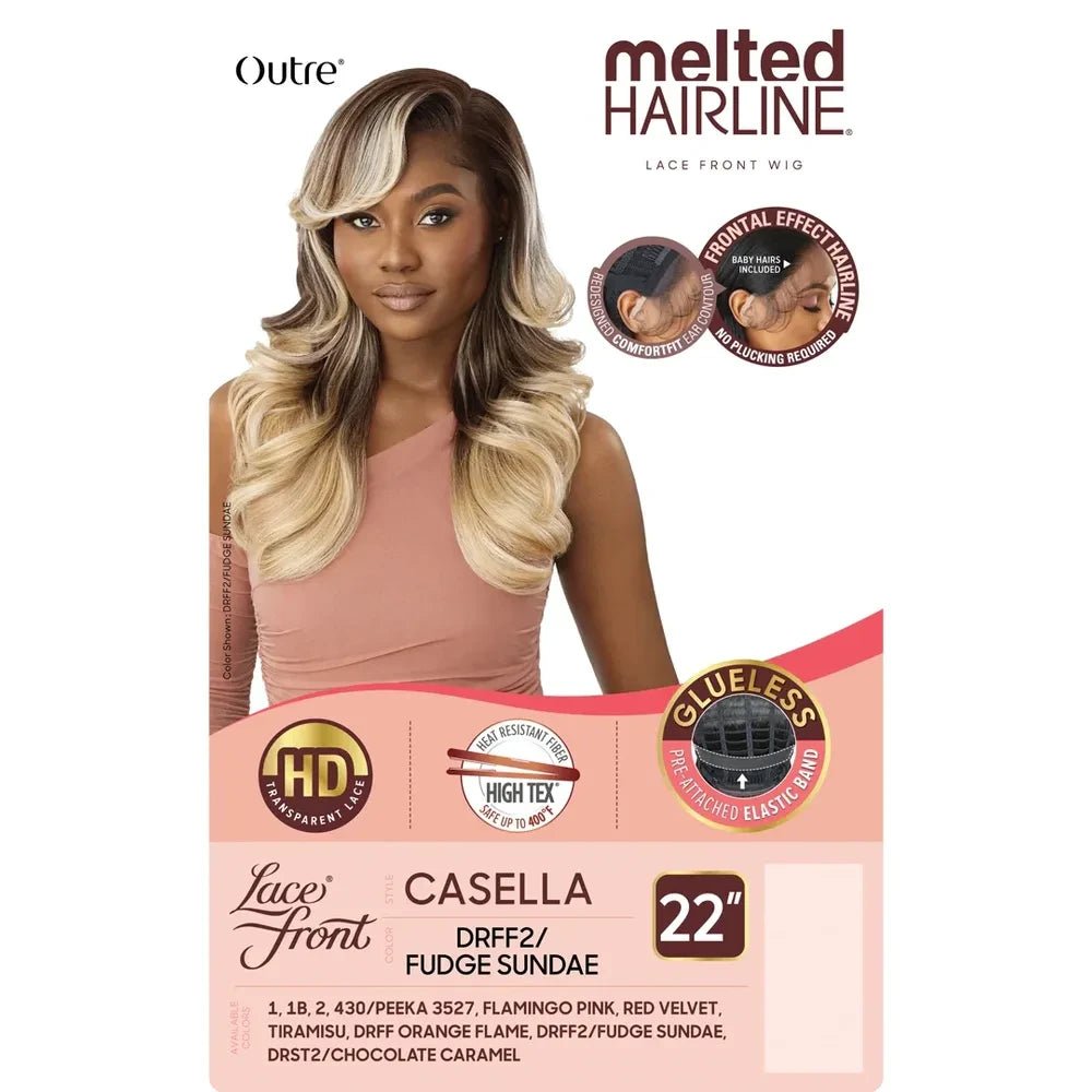 Outre Melted Hairline Synthetic HD Lace Front Wig - Casella thumbnail 7