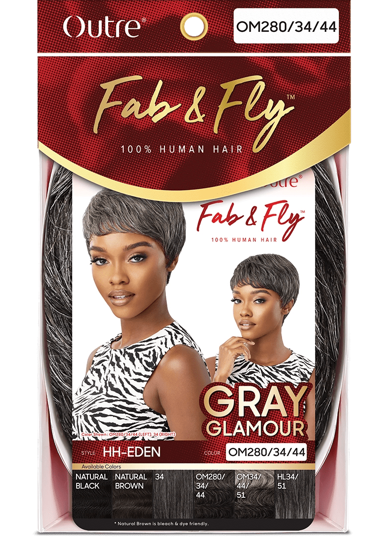 Outre Fab & Fly 100% Unprocessed Human Hair Full Wig - HH EDEN thumbnail 7