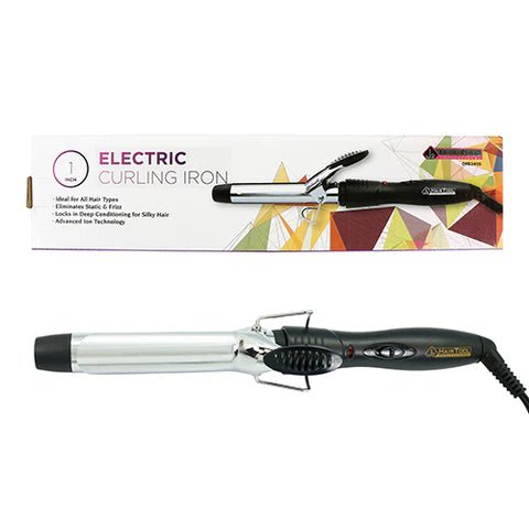 J2 Electric Curling Iron – 1" & 1/2" Barrels for Defined Curls & Smooth Styling