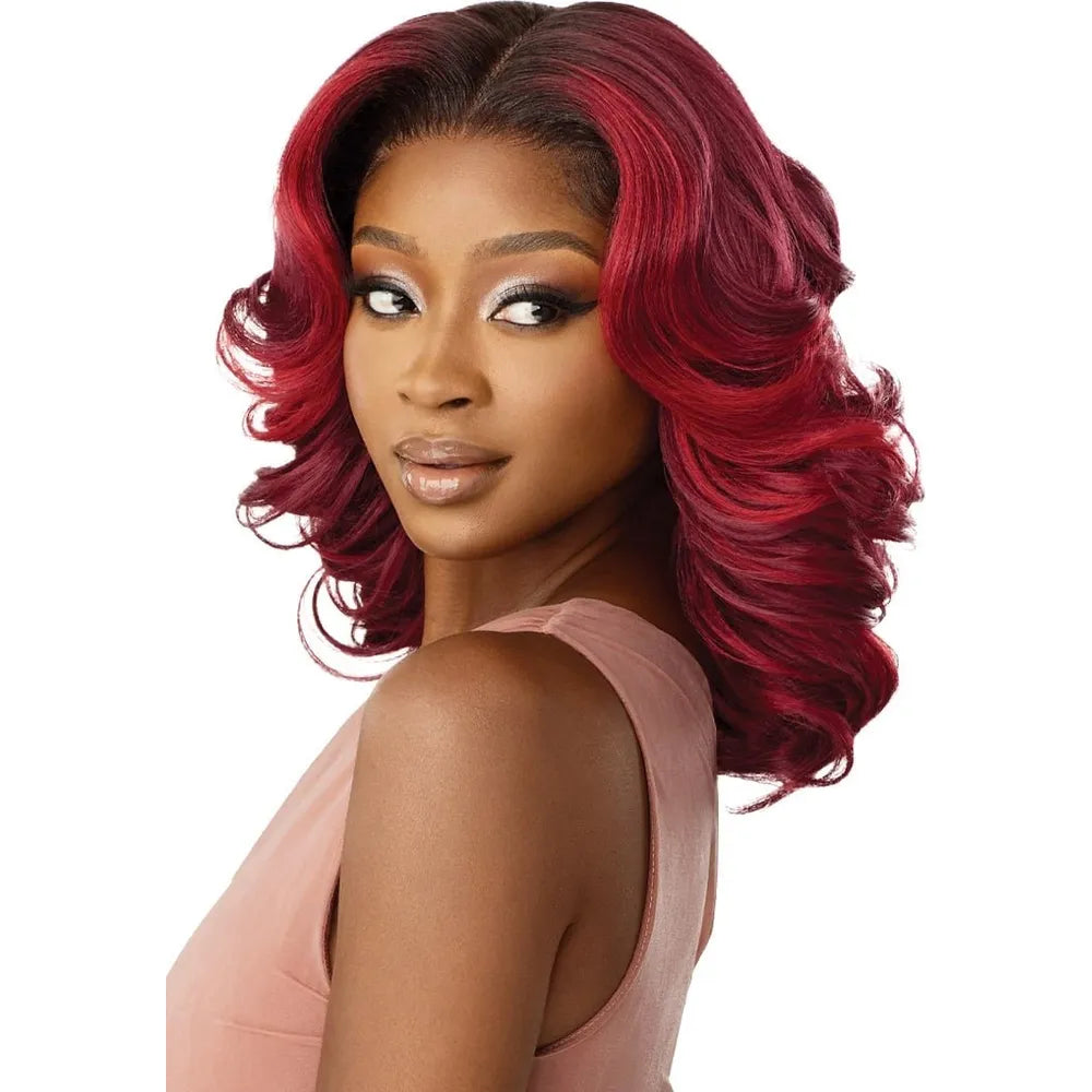 Outre 5x5 Lace Closure Human Hair Blend Wig Body Wave 16" thumbnail 2