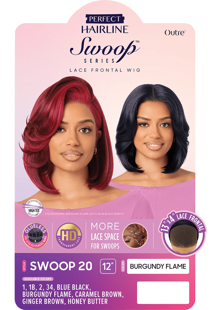 Outre Perfect Hairline Swoop Glueless 13x4 HD Lace Front Wig - Swoop 20 thumbnail 7