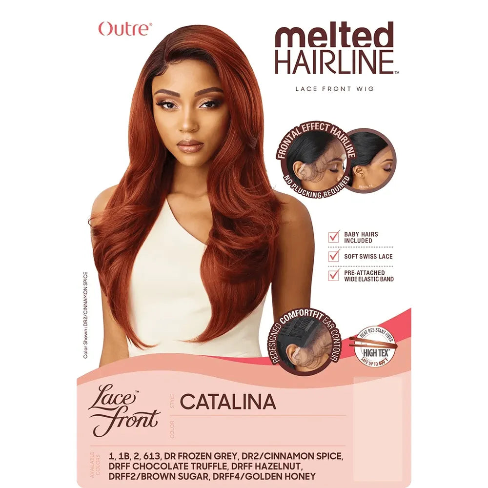 Outre Melted Hairline Synthetic HD Lace Front Wig - Catalina thumbnail 6