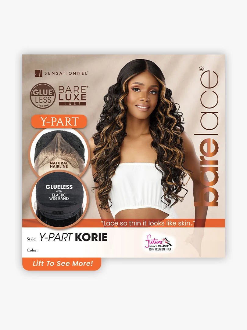 Sensationnel Bare Lace Y-Part Lace Wig – Korie thumbnail 7