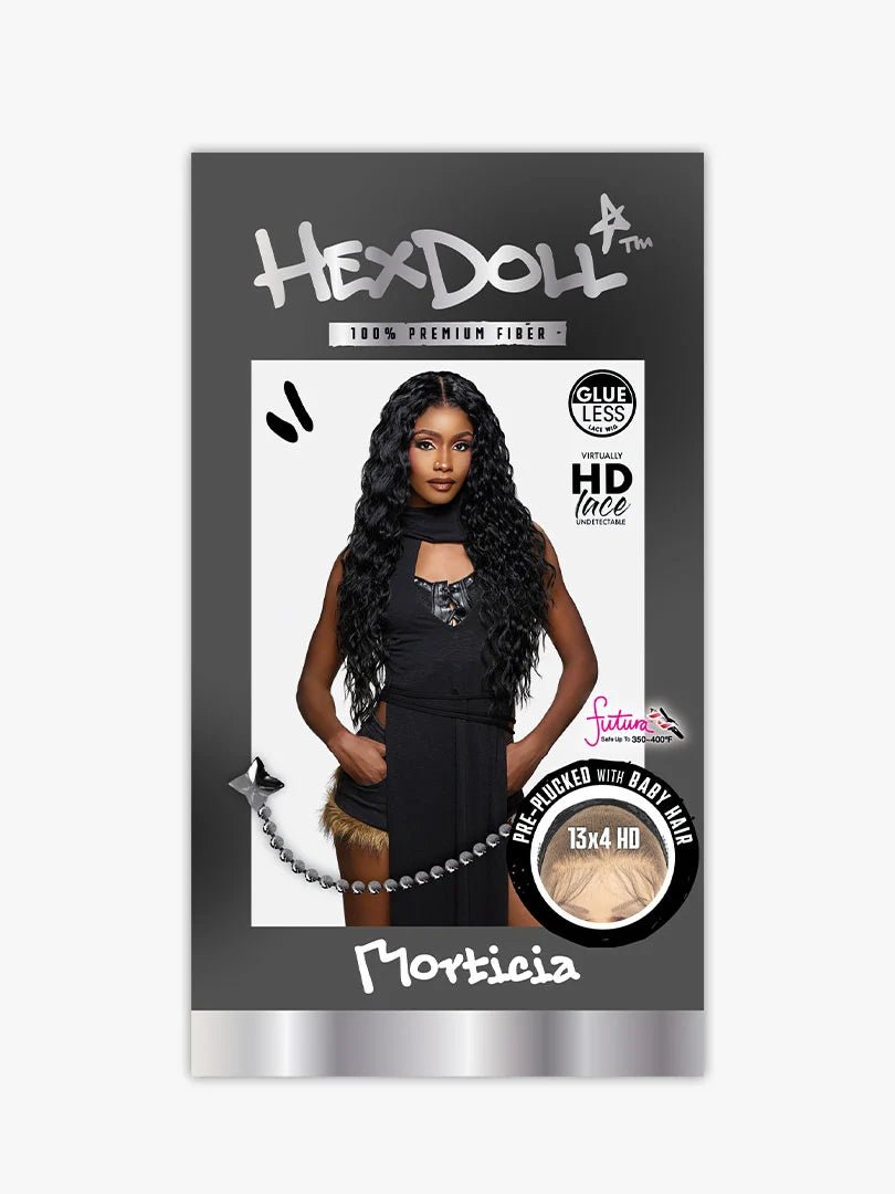Sensationnel HexDoll Synthetic HD Lace Wig – Morticia thumbnail 3