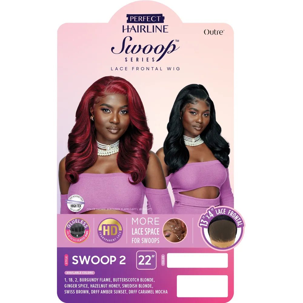 Outre Perfect Hairline Swoop Series 13x4 HD Lace Front Wig - SWOOP2 thumbnail 5