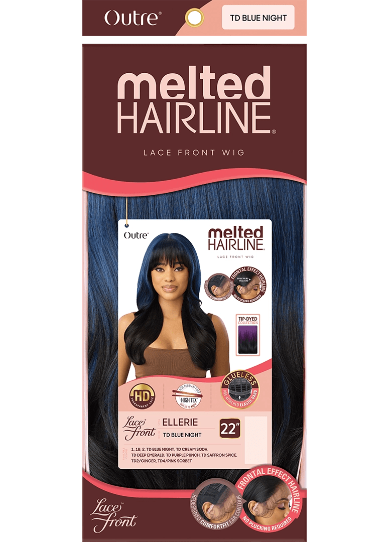 Outre Melted Hairline Synthetic HD Lace Front Wig - Ellerie thumbnail 8