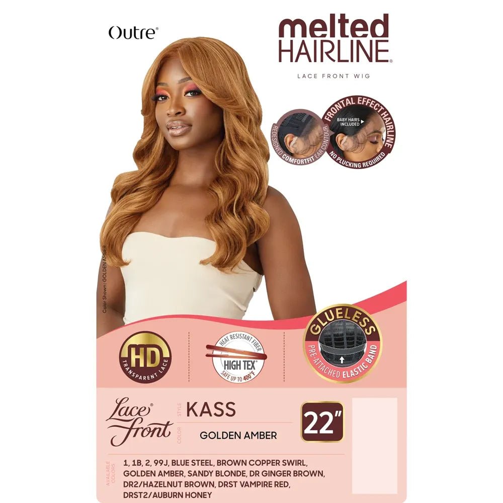 Outre Melted Hairline Synthetic HD Lace Front Wig - Kass thumbnail 7