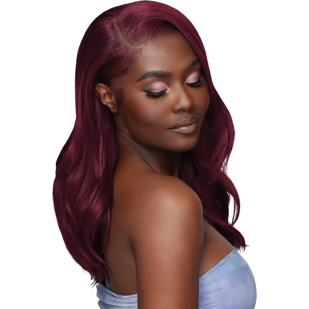 Outre Airtied 100% Fully Hand- Tied Human Hair Blend HD Lace Wig - LOOSE BODY WAVE 18" thumbnail 5