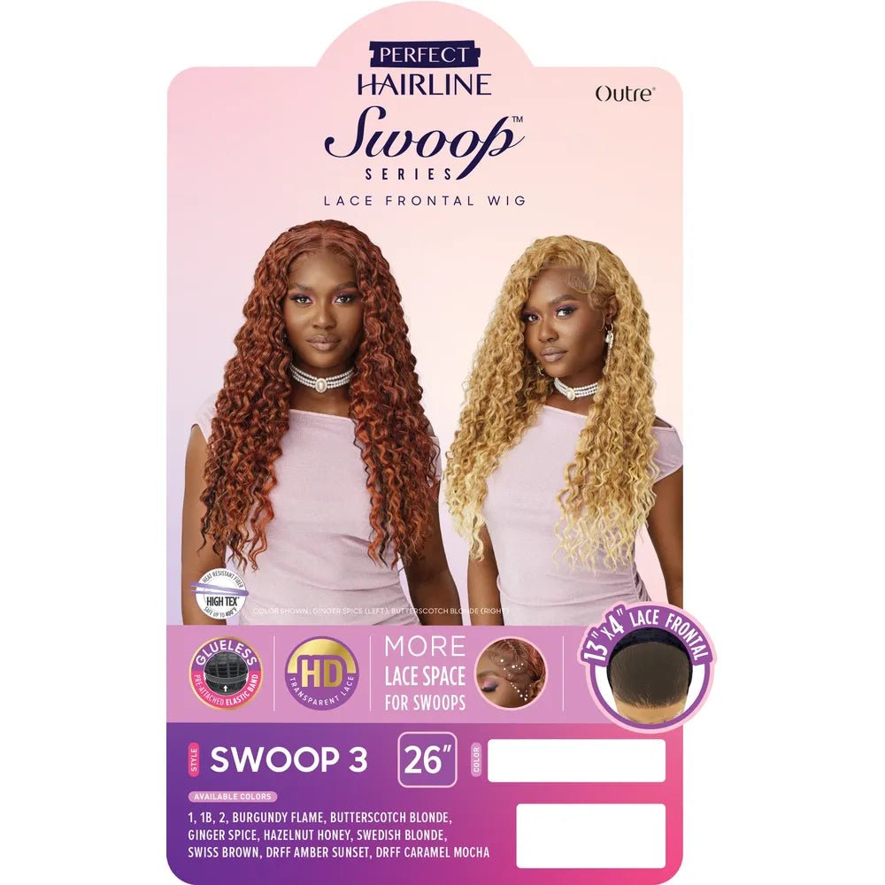 Outre Perfect Hairline Swoop Series 13x4 HD Lace Front Wig - SWOOP3 thumbnail 6