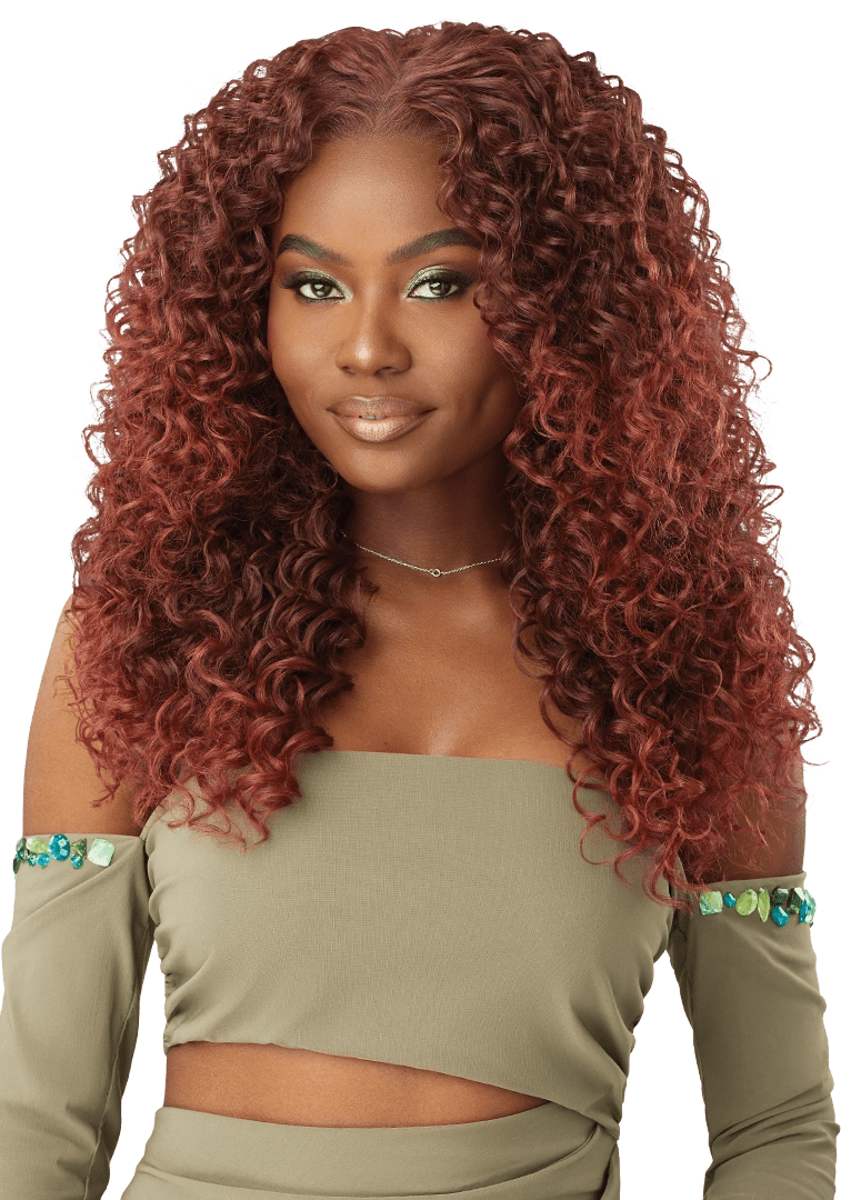 Outre 6x5 Pre-Cut Lace Closure Wig - HHB-Dominican Curly 22" thumbnail 3