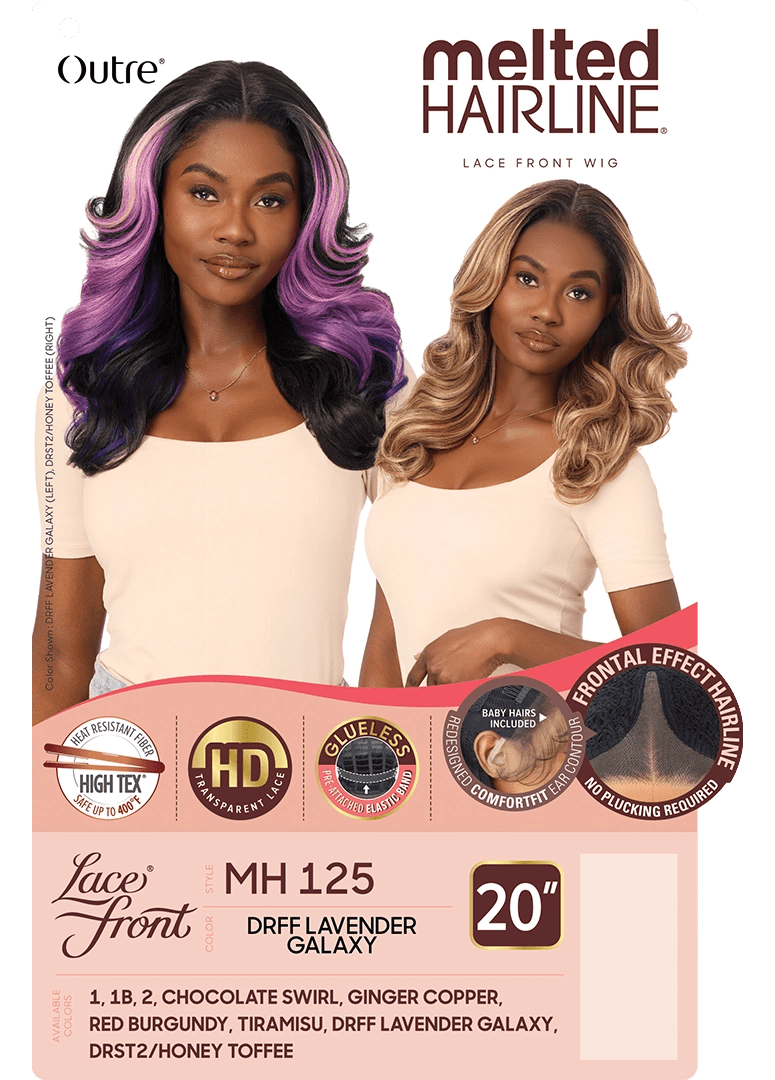 Outre Melted Hairline Synthetic HD Lace Front Wig – MH 125 thumbnail 7