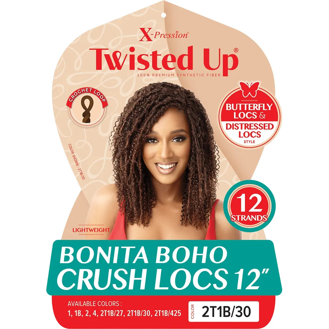Outre: Xpression Bonita Boho Crush Locs 12" thumbnail 3